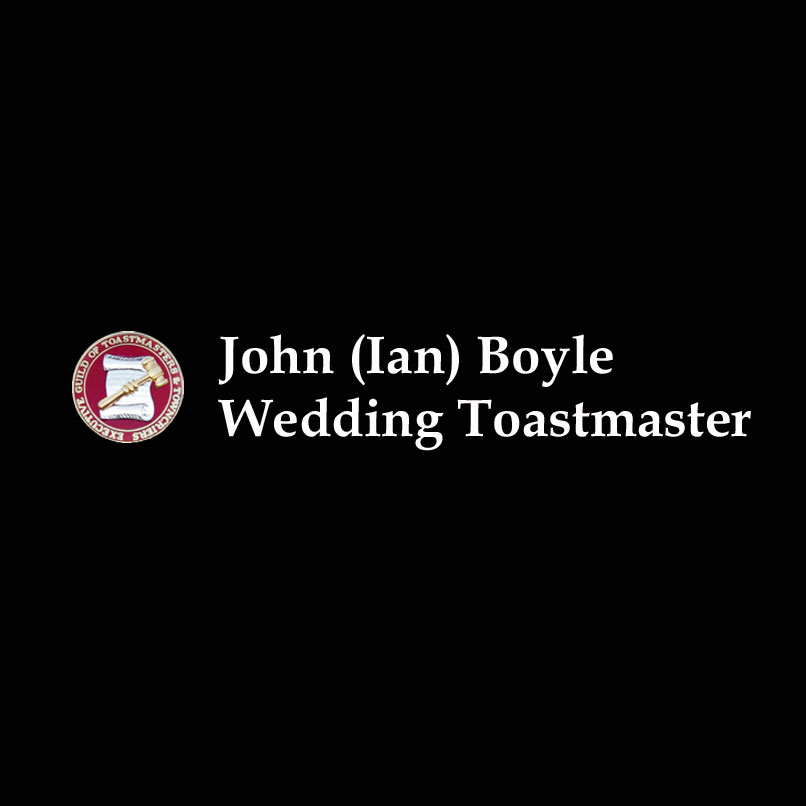 Wedding Toastmaster - Web Design